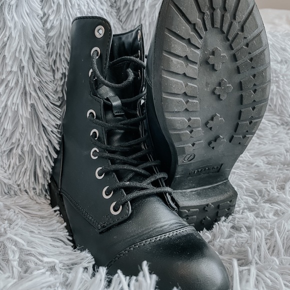 Black Ankle Boots - Picture 3 of 5